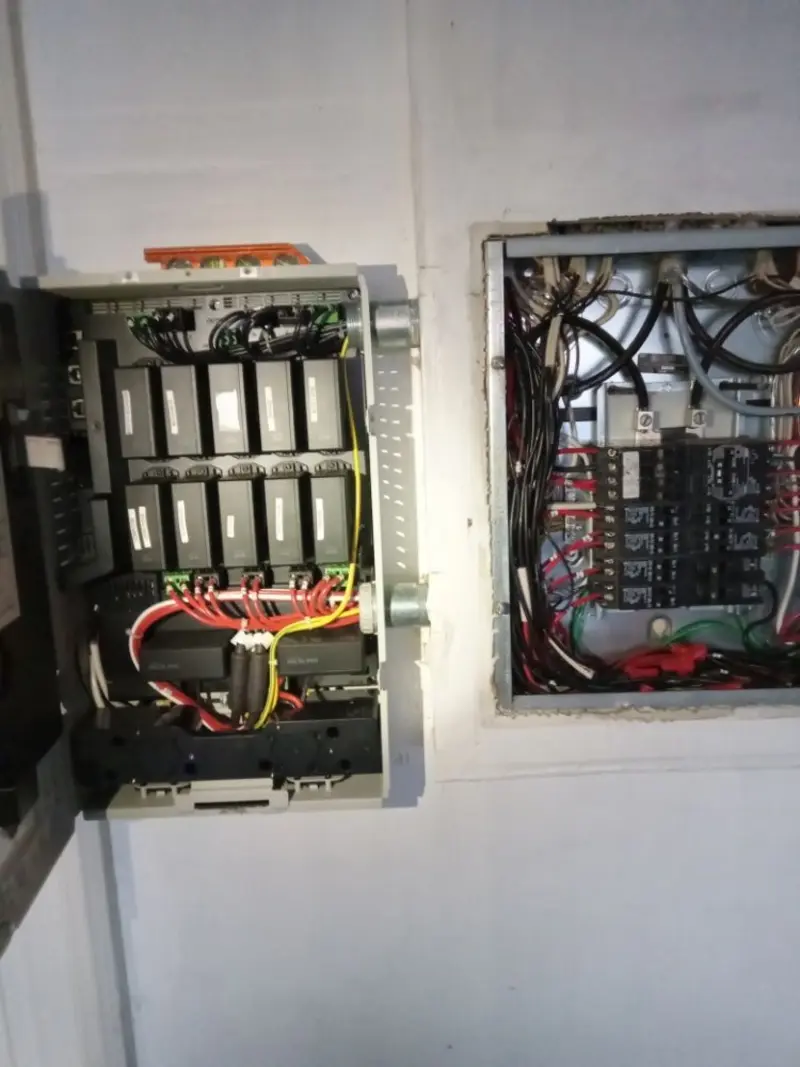 Electrical panel upgrade completed for Commercial Electrician Services in North Logan